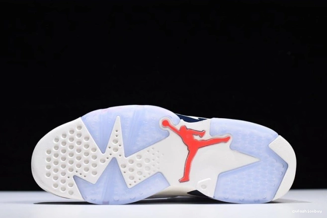 Jordan 23-Neutral 384664-104 Air 6 Grey-Sail Retro White Tinker Infrared 1115